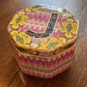 Anthropologie Monogram Trinket Dish